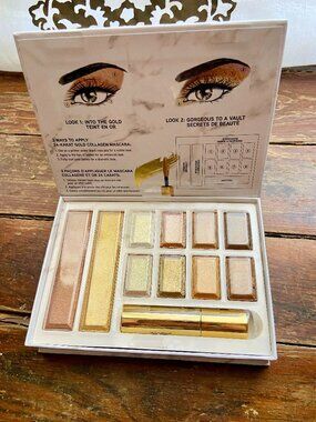 Physicians Formula The Gold Vault 24-Karat Gold Collagen Face Palette NEW